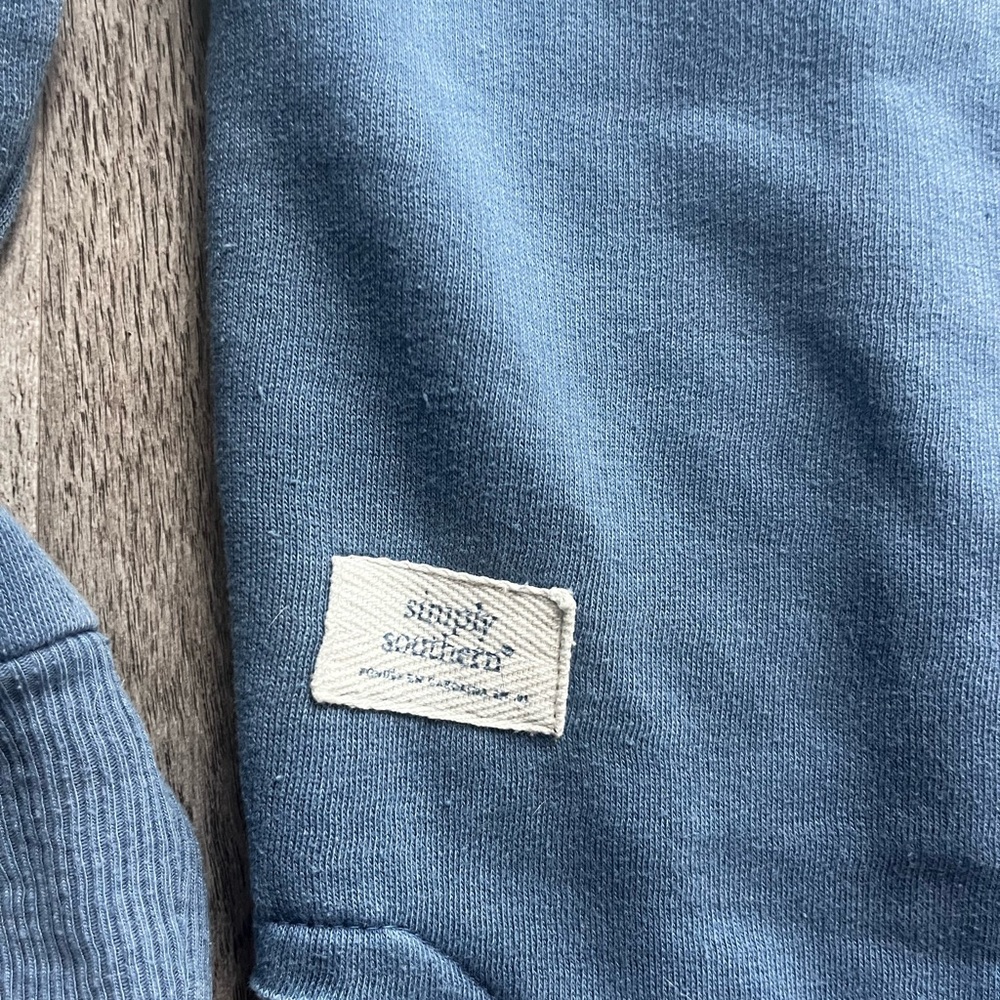 Simply Southern Denim Blue Pullover - Picture 2 of 4